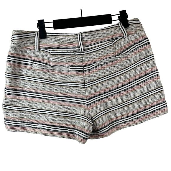 Ann Taylor Loft Rivera Shorts Size 6 Tan Stripe - Picture 4 of 5